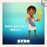 Have you met Nikos?