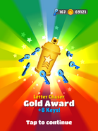 Letter Chaser - Gold Award