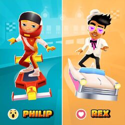 Subway Surfers World Tour Monaco - Philip All Outfits Run 