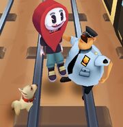 LOC getting caught by the Guard