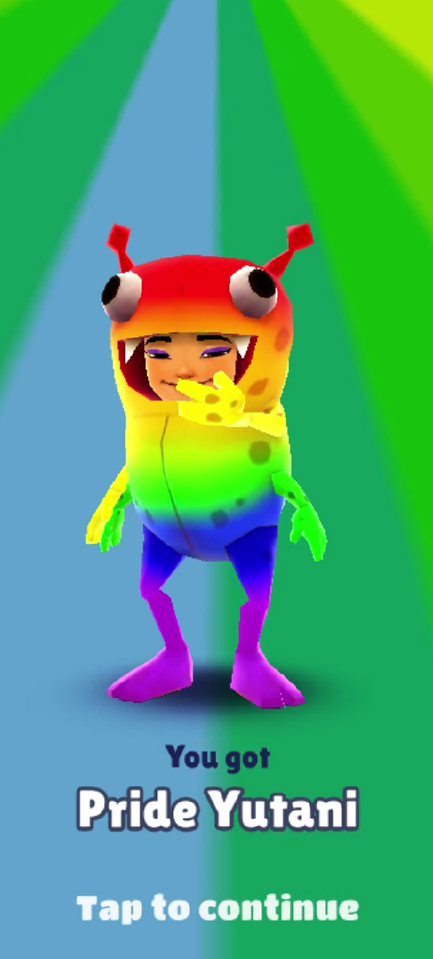 Pink (Subway Surfers), LGBT Characters Wikia