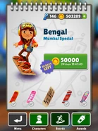 Purchasing Bengal with Jake in his Star Outfit