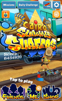 Subway Surfers para Windows Phone foi atualizado e ganhou uma turnê no Cairo