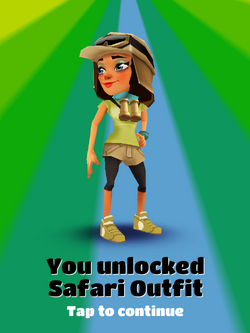 Subway Surfers on X: #ShopUpdate Explore the sandy seas of Egypt with the  Cairo crew. 😎 Unlocks Kareem, Jasmine, Zuri - including Jasmine's Safari  Outfit and Zuri's City Outfit. Available ALL update.