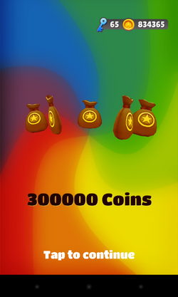 Has anyone ever won the mega jackpot of 900000 coins in Subway