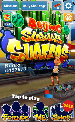 Subway Surfer Beijing - Play Game Online