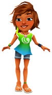 Kim with Jenny's pose