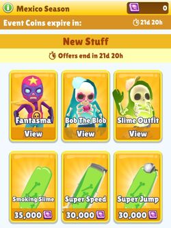 Subway Surfers Mexico 2022 Fantasma vs Bob the Blob Slime Outfit