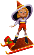 Freya on Jingles with Sea Alies Bundle pose