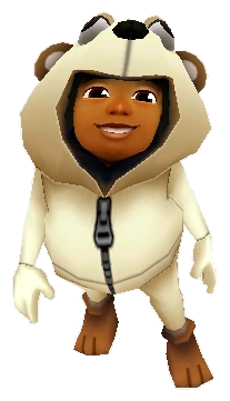 Subway Surfers - Chill out with Malik in his awesome Tusk Outfit