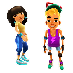 Subway Surfers - Missão de Cutucar Amigo / Poke 1 Friend 