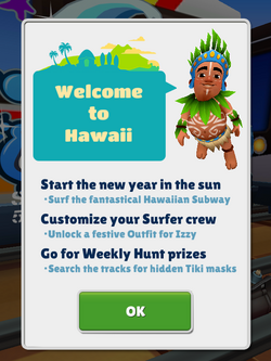 Subway Surfers World Tour: Hawaii 2016 | Subway Surfers Wiki