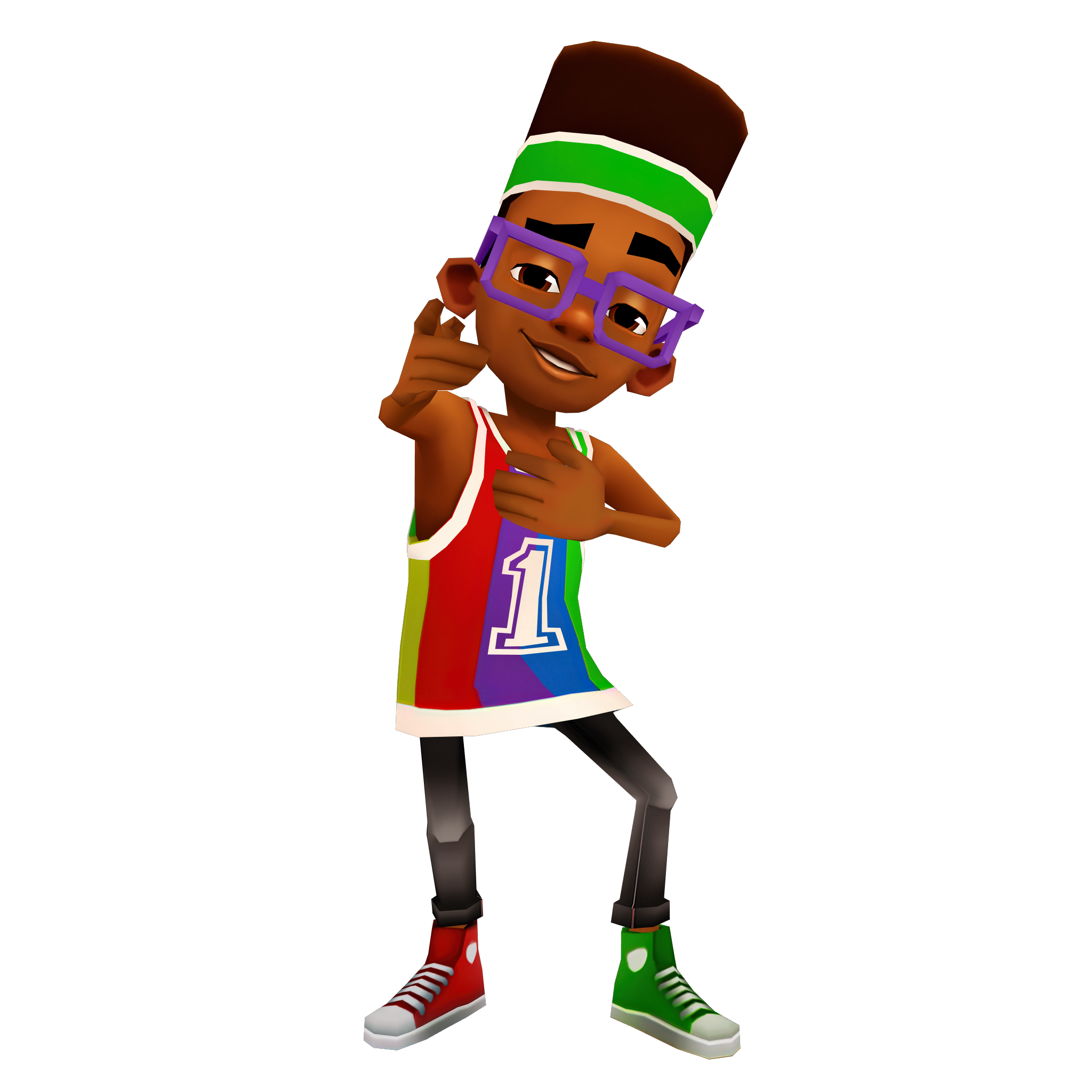 subway surfers pride🏳️‍🌈 on X: Fresh sport outfit pride icons, he has a  basketball game tomorrow❤️ icons free to use  / X