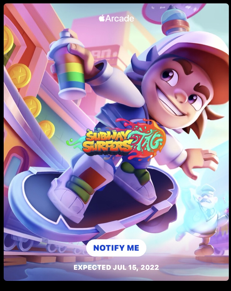 Subway Surfers Tag Surfs On To The Apple Arcade This July 2022