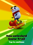 Unlocking the Snow Trail special power with Buddy