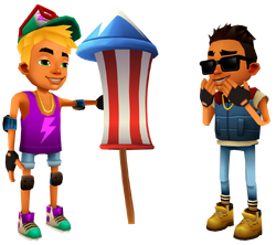 Subway Surfers - Celebrate the 4th of July with Lauren in her