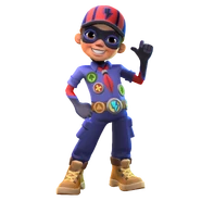 A new outfit for Super Runner Fernando: the Super Scout Outfit