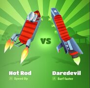 The Hot Rod vs. The Daredevil