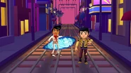 Ace and Rex with Lion in with 2012-2015 loading screen pose