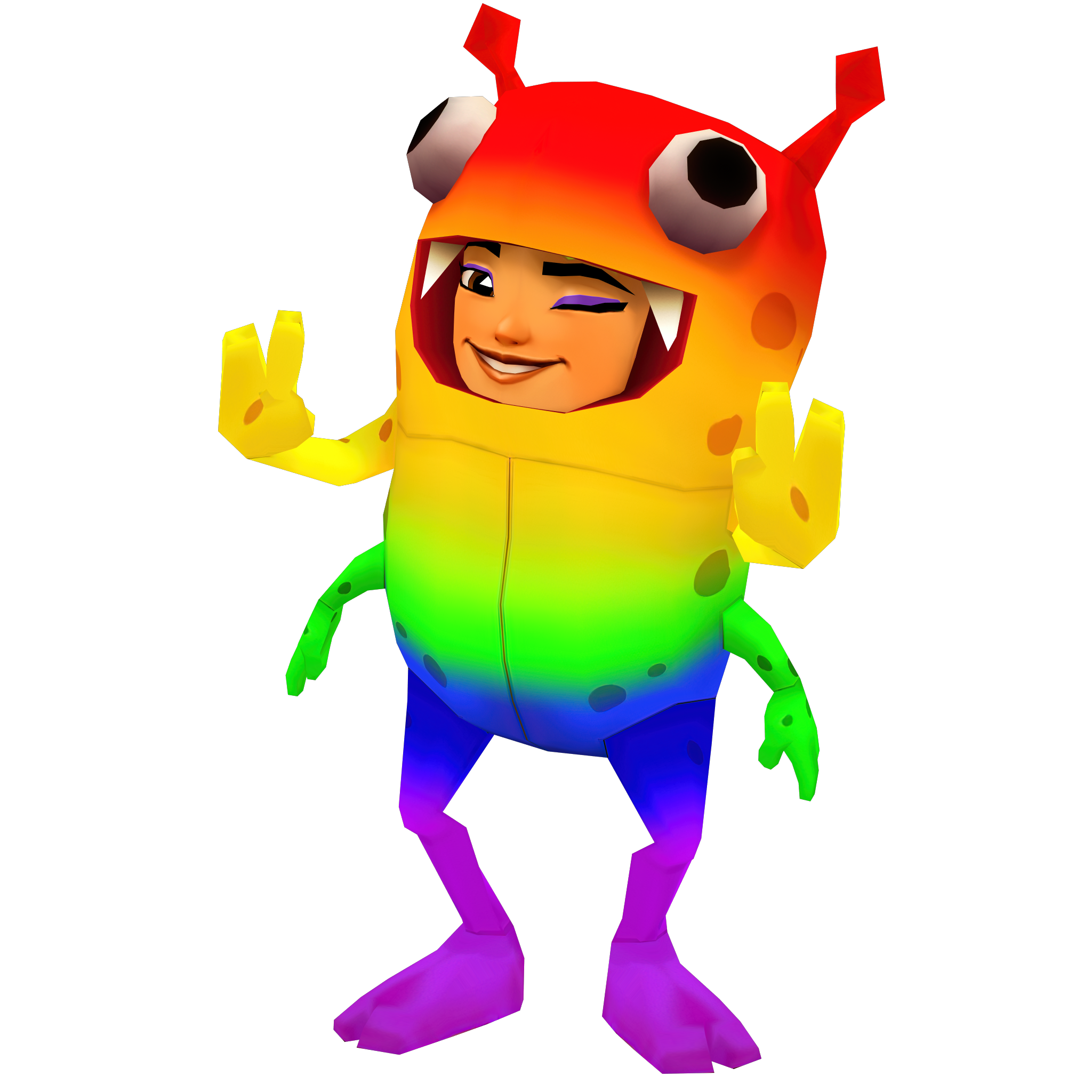 Yutani (Subway Surfers) Outfit