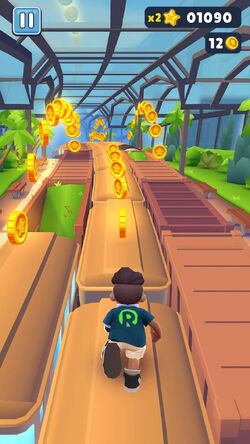 SUBWAY SURFERS JOGANDO NA CIDADE DE BUENOS AIRES