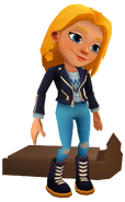 Freya with Clementine's pose