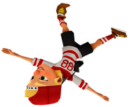 Olivia in her Skate Outfit hitting the screen