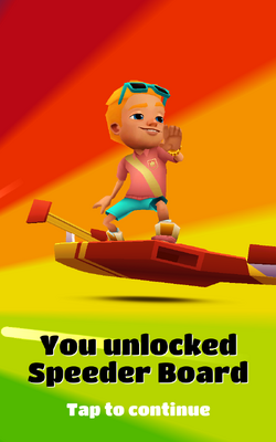 Unlock New Board, Fauxpunx - Subway Surfers Monaco 