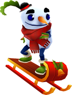 Subway Surfers Buddy the Snowman, jogos, subway surfers, png