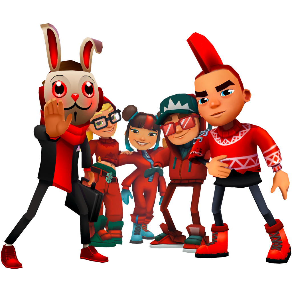 Festive Yutani  Subway surfers, Wallpaper iphone cute, Character