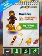 Testing the Bouncer board with Ninja