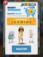 Wordy Weekend With Jasmine