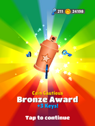 Coin Cautious - Bronze Award