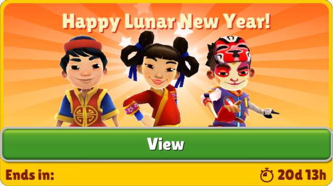 SUBWAY SURFERS BEIJING 2020 : LUNAR FESTIVAL SPECIAL UPDATE! 