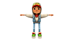 Subway Surfers Jake Running (Green Screen) – CreatorSet