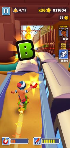 Subway Surfers London: Word Hunt of the Day - JIVE 