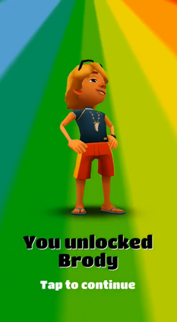 Unlocking Brody, Posh Outfit and Chill Outfit in Subway Surfers