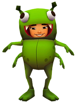 Yutani (Subway Surfers) Outfit