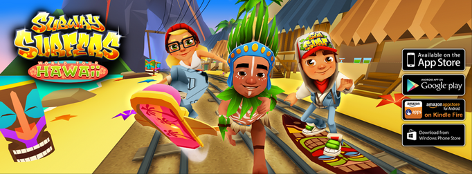 Subway Surfers desembarca no Hawaii após nova atualização 