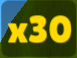 x30 is the maximum level without the use of power-ups