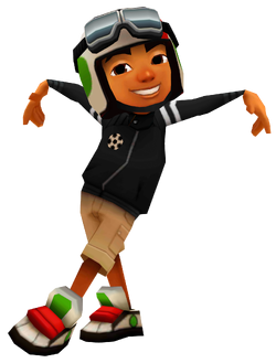 Subway Surfers Roberto, games, subway surfers, png