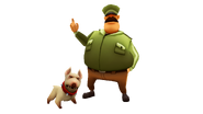Guard and Dog