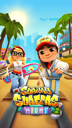 Welcome to Miami 2019! The newest update in Subway Surfers is live and we  are headed back to sunny Florida. Pick up the character Nick, the Flamingo  board, and all the other