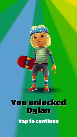 ⭐Subway Surfers Rio #34 - Dylan Venice Beach Surfer Outfit