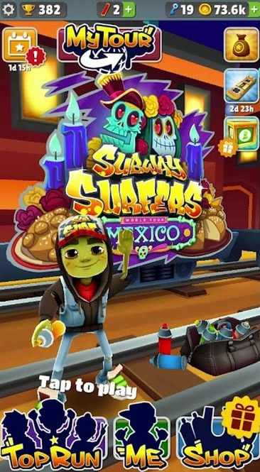 Subway Surfers Mexico Halloween 2019 New Character Zombie Jake Serious  Outfit Gameplay Full screen 