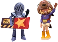 Soul lily party.png (793 KB) Soul holding Standing Ovation and Lily with the Party bundle pose