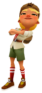 Olivia with Lauren's pose