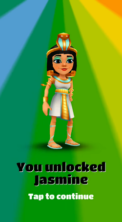 Subway Surfers on X: #ShopUpdate Explore the sandy seas of Egypt with the  Cairo crew. 😎 Unlocks Kareem, Jasmine, Zuri - including Jasmine's Safari  Outfit and Zuri's City Outfit. Available ALL update.