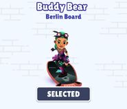 Nina Cyberpunk on Buddy Bear