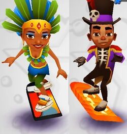 Subway Surfers on X: I don't know about you, but our #ShopUpdate is  feeling 2022. 🎊 The stars come out with Carmen, Eddy (& his Trick Outfit),  and the Rocket board. 2️⃣0️⃣2️⃣2️⃣